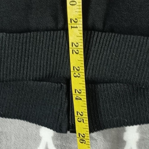 Club Exx LED Light Up Jacket Womens Small Black Hood Rave Bomber Festival Coat - Picture 8 of 14